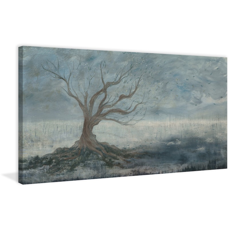 'La Place Du Maitre' Painting Print on Wrapped Canvas - Multi-Color