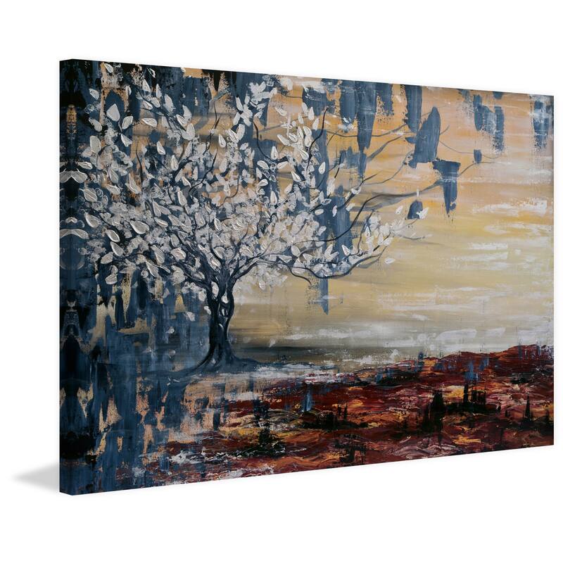 'Paradise Lost' Painting Print on Wrapped Canvas - Multi-Color