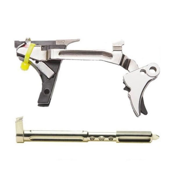 ZEV Technologies FUL-ULT-9-B-R Adjustable Fulcrum Ultimate Trigger Kit, 1st-3rd Gen, Glock 9mm, Blk/Red
