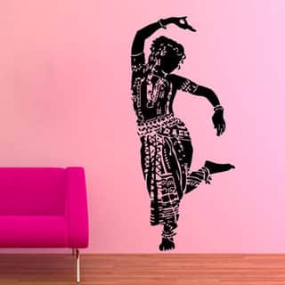 WALL STICKER BALLET DECAL DANCING GIRL VINYL MURAL ART DIY HOME