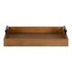 Kate and Laurel Lipton Polished Metal Handle Decorative Tray - 16.5x12.25x3.25 - Thumbnail 46