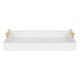 Kate and Laurel Lipton Polished Metal Handle Decorative Tray - Thumbnail 16