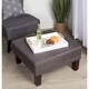 Kate and Laurel Lipton Polished Metal Handle Decorative Tray - Thumbnail 8