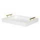 Kate and Laurel Lipton Polished Metal Handle Decorative Tray - Thumbnail 26