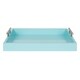 Kate and Laurel Lipton Polished Metal Handle Decorative Tray - Thumbnail 22