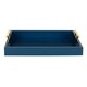 Kate and Laurel Lipton Polished Metal Handle Decorative Tray - Thumbnail 19