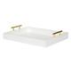 Kate and Laurel Lipton Polished Metal Handle Decorative Tray - Thumbnail 15