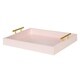 Kate and Laurel Lipton Polished Metal Handle Decorative Tray - Thumbnail 24