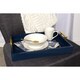 Kate and Laurel Lipton Polished Metal Handle Decorative Tray - Thumbnail 48