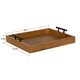 Kate and Laurel Lipton Polished Metal Handle Decorative Tray - Thumbnail 49