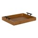 Kate and Laurel Lipton Polished Metal Handle Decorative Tray - Thumbnail 43