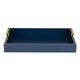 Kate and Laurel Lipton Polished Metal Handle Decorative Tray - Thumbnail 11