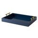 Kate and Laurel Lipton Polished Metal Handle Decorative Tray - Thumbnail 9
