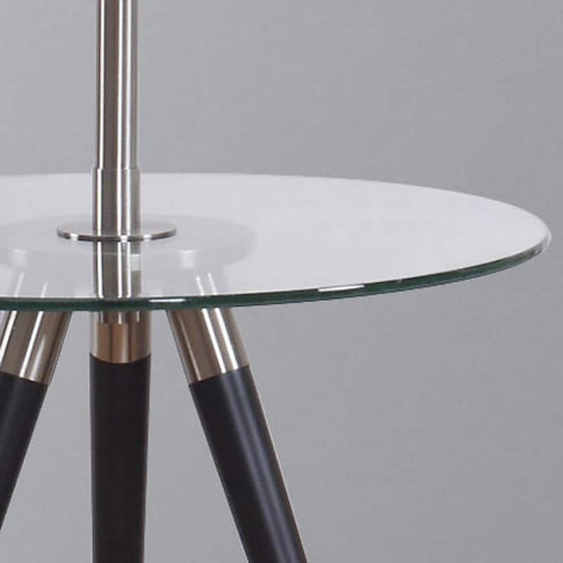 Premier Tripod Glass Table Floor Lamp