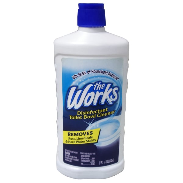 Shop The Works Disinfectant Toilet Bowl Cleaner 16 oz