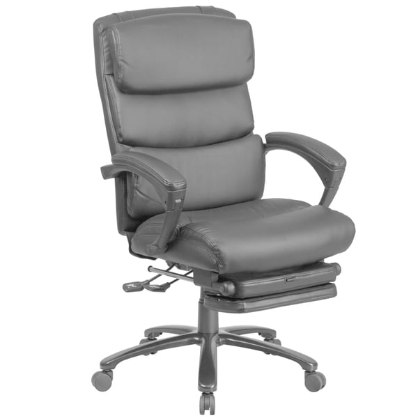 Leather Reclining Office Chair Free Shipping Today Leather Reclining Office Chair