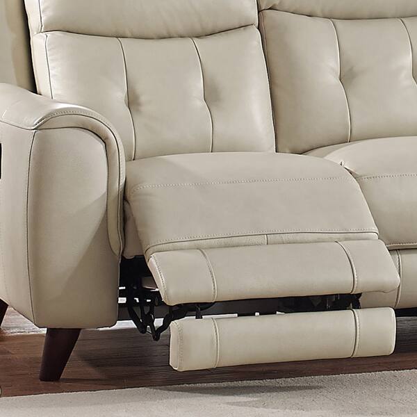 Hydeline By Amax Paramount Top Grain Cream Leather Amax Paramount Top Grain Cream Leather