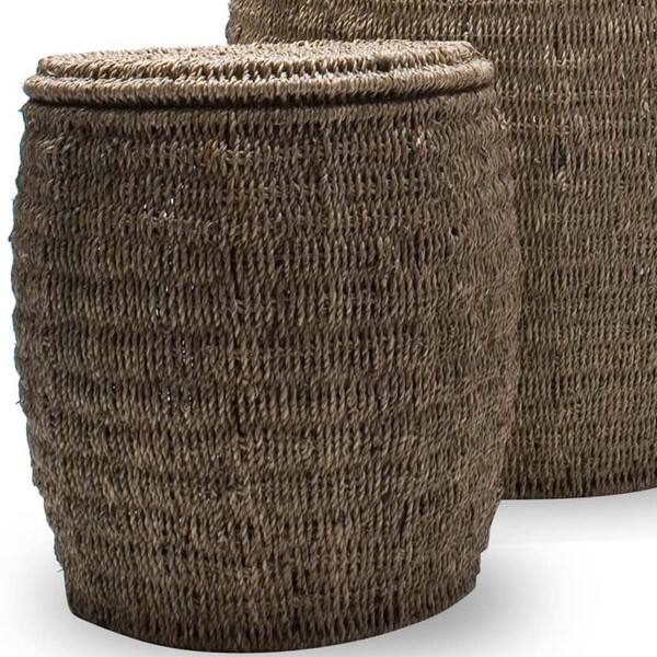 Tag Seagrass Storage Ottoman Set Of 3 On Sale Overstock 14639234 A wide variety of jute pouf ottoman options are available to you, such as general use, design style, and appearance. overstock com