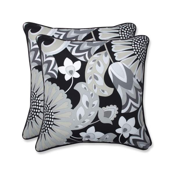 Indoor Sophia Graphite Bench Cushion Pillow Perfect Outdoor 