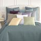 preview thumbnail 2 of 1, Beautiful Square Stitched Quilted Shams Covers (Set of 2) by Southshore Fine Linens