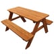preview thumbnail 1 of 2, Homeware Kid's Brown Wood Picnic Table