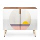 Deny Designs Iveta Abolina 'Bloc De Couleur II' Credenza - Thumbnail 0