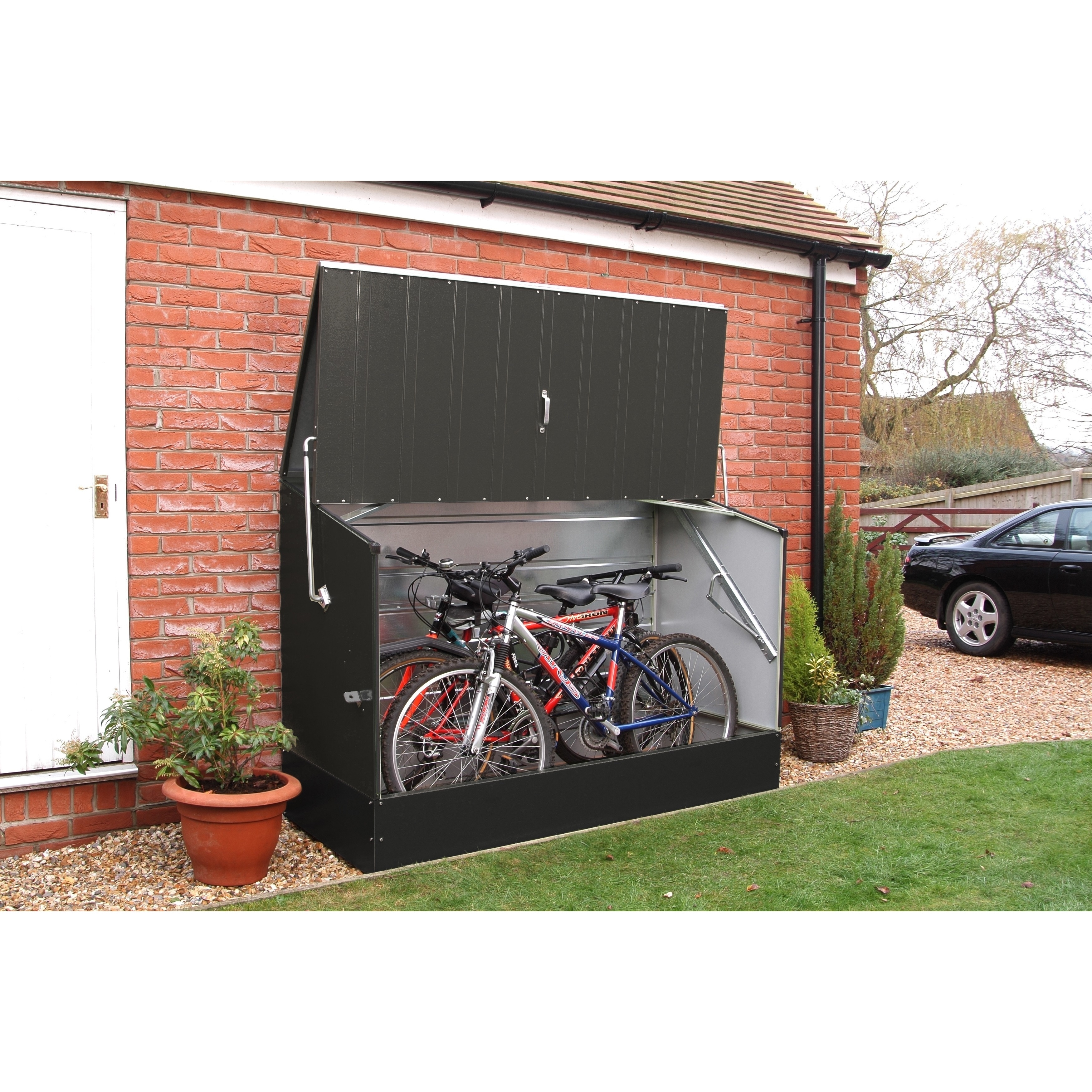 trimetals motorcycle storage