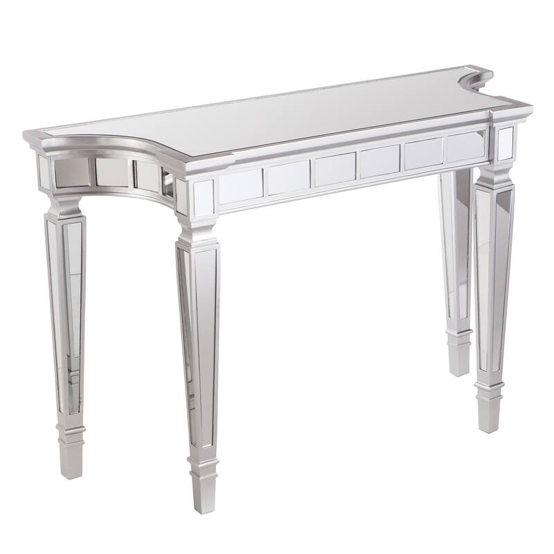 SEI Furniture Olivia Glam Mirrored Console Table