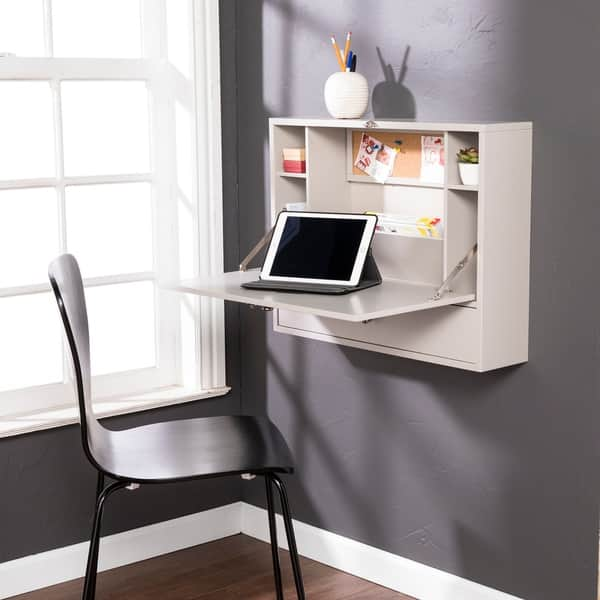 Shop Wall Mount Folding Laptop Desk On Sale Free Shipping