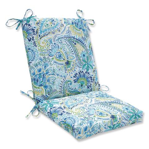 Pillow Perfect Outdoor/ Indoor Gilford Baltic Squared Corners Chair Cushion - 36x18x3
