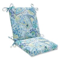 Pillow Perfect Outdoor/ Indoor Gilford Baltic Squared Corners Chair Cushion - 36x18x3