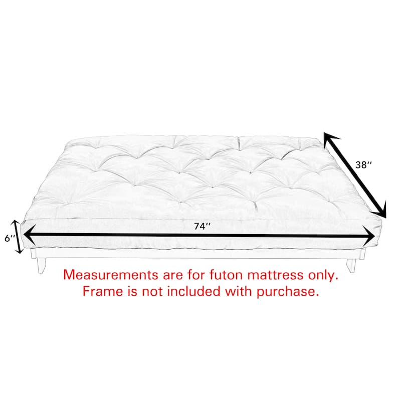 Twin Size Nav Futon Mattress
