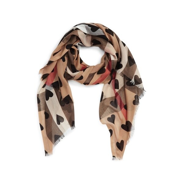 burberry acrylic scarf