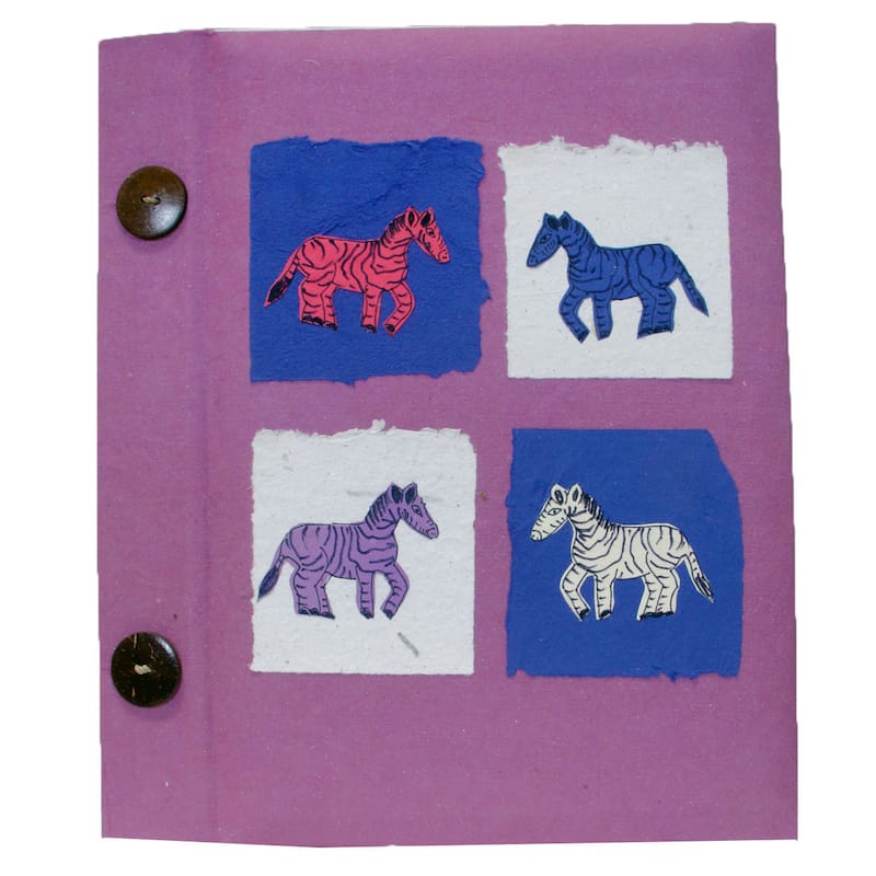 Handmade Multicolored Paper Photo Album (10 Pages) (Indonesia)