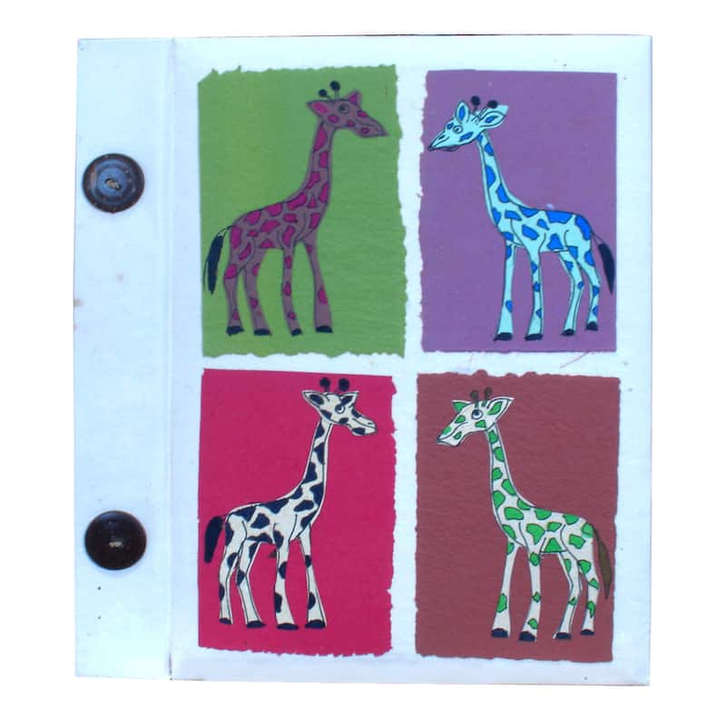 Handmade Multicolored Paper Photo Album (10 Pages) (Indonesia)