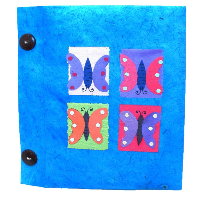Handmade Multicolored Paper Photo Album (10 Pages) (Indonesia)