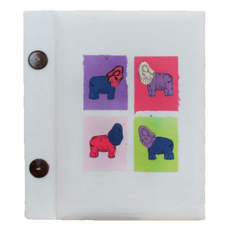 Handmade Multicolored Paper Photo Album (10 Pages) (Indonesia)