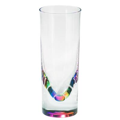 Merritt International 23189 Rainbow Teardrop Tumbler 14 OZ. (Pack of 1)