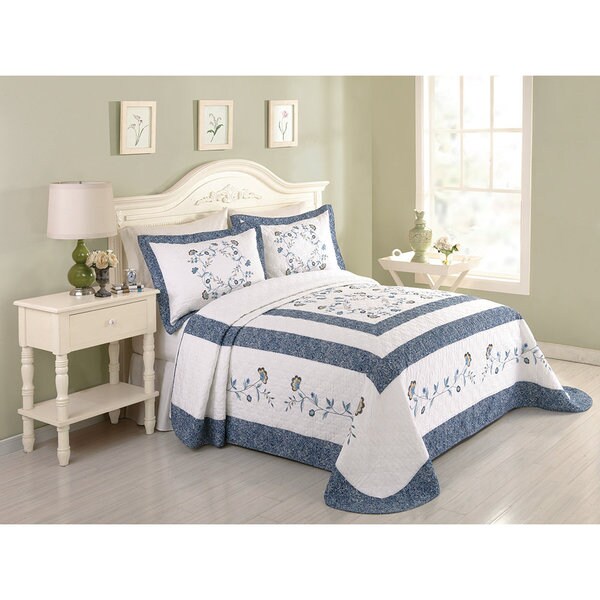 Peking Handicraft Daya Cotton Bedspread (Shams Sold Separately)