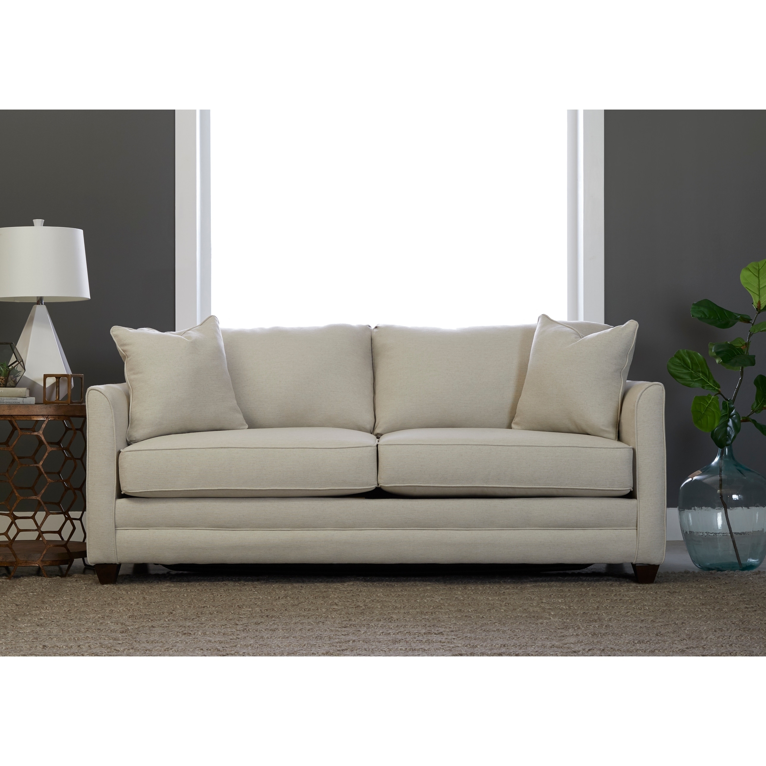 Shop Taylor Queen-size Sleeper Sofa By Klaussner - Overstock - Shop Taylor Queen-size Sleeper Sofa By Klaussner - Overstock