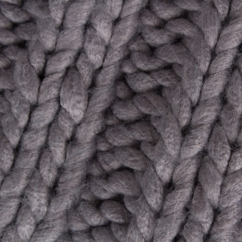 Kate and Laurel Chunky Knit Throw