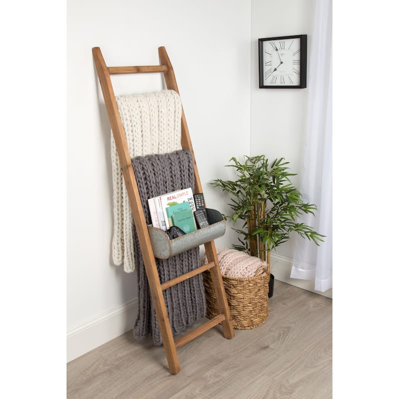 Kate and Laurel Chunky Knit Throw