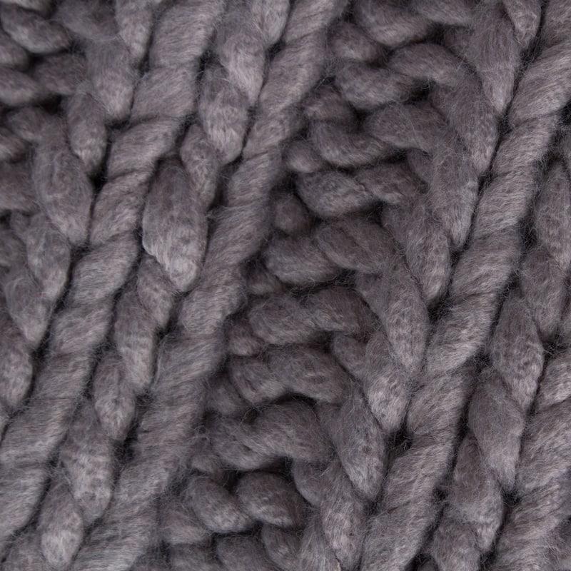 Kate and Laurel Chunky Knit Throw