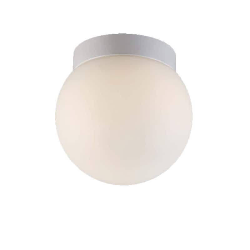 Niveous White Aluminum LED Flush Mount