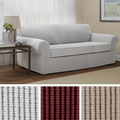 Buy 2 Piece Sofa Couch Slipcovers Online At Overstock Buy 2 Piece Sofa Couch Slipcovers Online At Overstock
