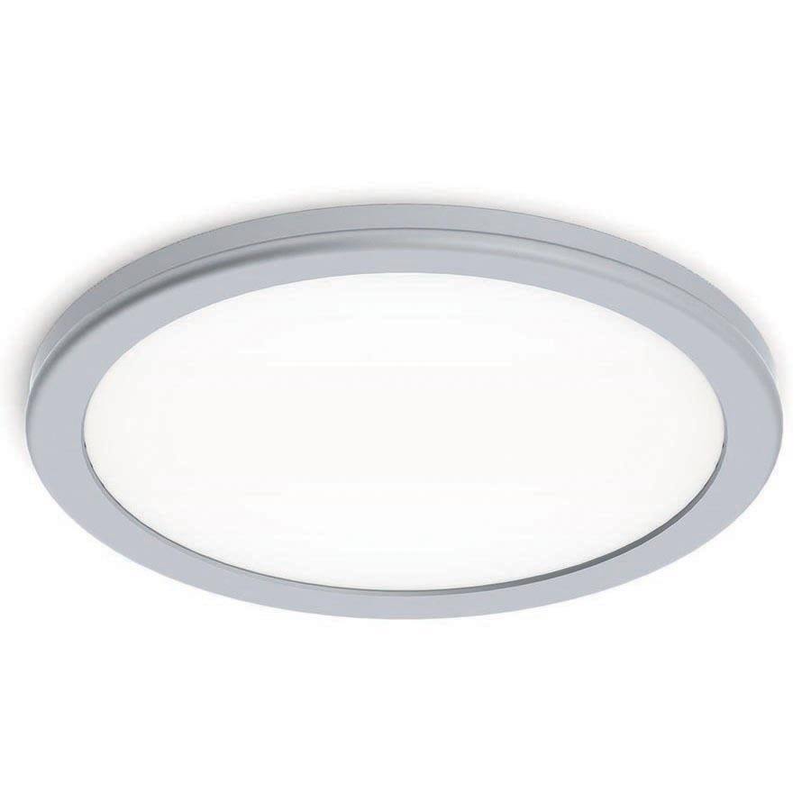 Geos White Aluminum LED Flush Mount