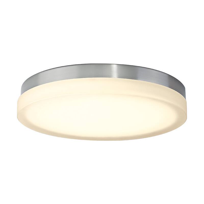 Slice Brushed Nickel LED Flush Mount Light