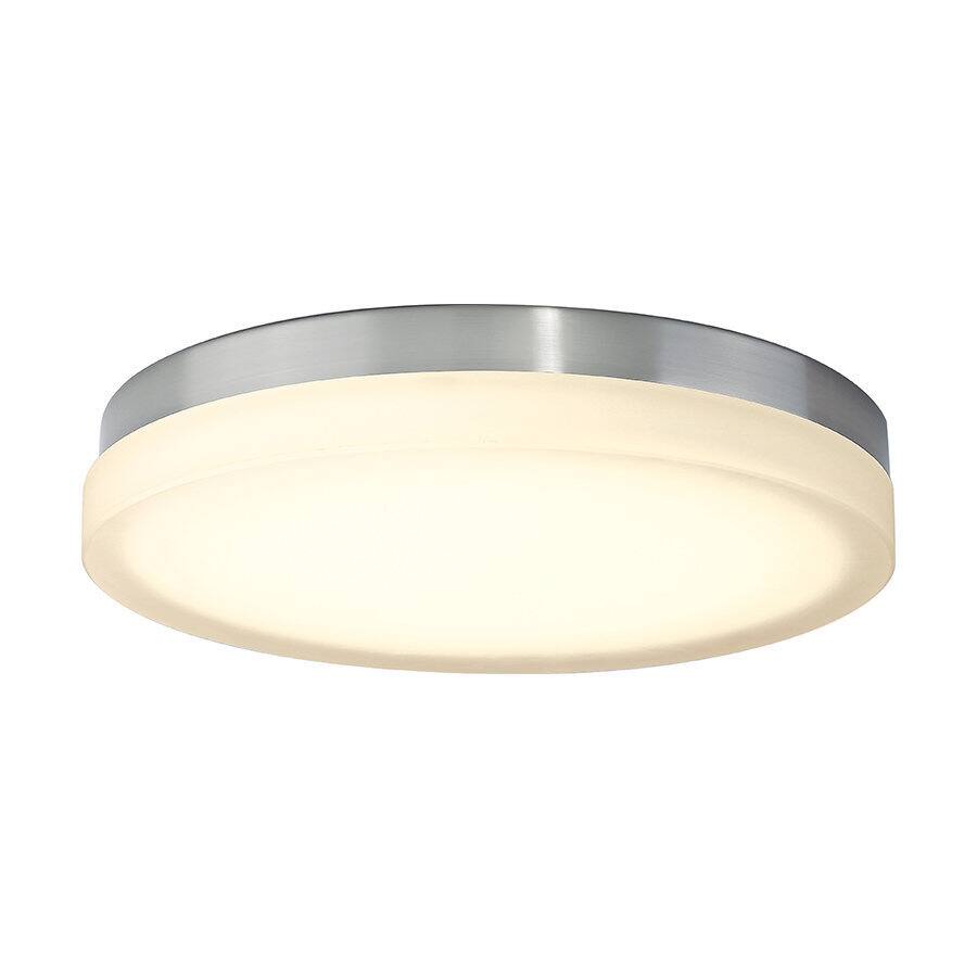 Slice Brushed Nickel LED Flush Mount Light