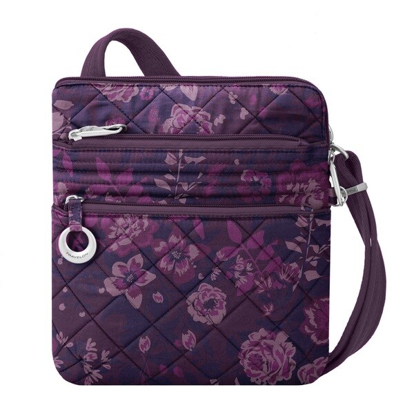 travelon anti theft boho square crossbody bag
