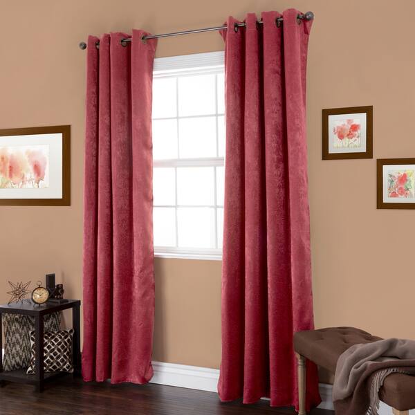 Shop Windsor Home Mila 84 Inch Blackout Curtain Panel 54 Inches
